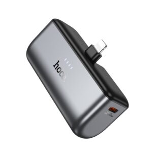 HOCO Q31 Ingenious 5000mAh Mini Power Bank with Lightning Connector – PD20W Fast Charging