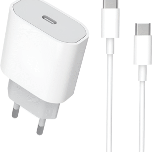 iPhone 35W Fast Charger - USB-C PD with USB-C Cable
