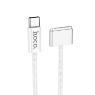 HOCO X103 USB-C to MagSafe 3 Magnetic Charging Cable (2M, 140W) - White