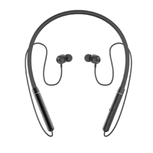 Foneng Silicon Neckband Bluetooth Earphone BL31 – Hi-Fi Sound Quality, 120mAh Battery, Black