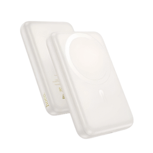 HOCO J141 Grace – Magnetic Wireless Power Bank 10000mAh | White