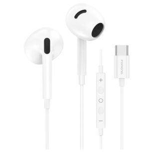 Foneng Earphones T66 Ear Type-C 1.2m White
