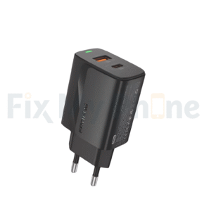 Foneng EU66 A+C 2-Port Adapter (PD20W) – Black