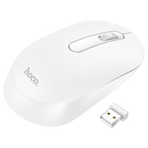 HOCO GM14 Platinum Wireless Mouse – White