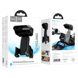 Hoco H31 Wild Wolf Bike & Motorcycle Phone Holder – Black