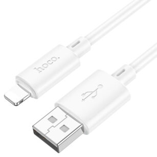 Hoco X88 Gratified 1m USB-A to Lightning Cable White
