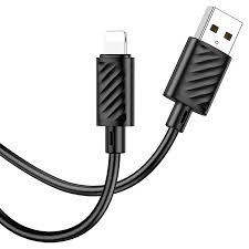 Hoco X88 Gratified 1m USB-A to Lightning Cable Black