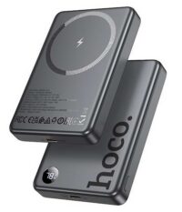 Hoco Q34 Magnetic Power Bank – 10000mAh | 20W PD | Metallic Gray