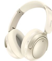 Foneng BL56 ANC+ENC Noise Cancelling Foldable Bluetooth Headphones – Beige