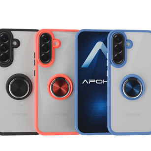 Samsung Galaxy A56 Case with support Smoked