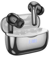 Hoco EQ16 Shine ANC+ENC True Wireless Earbuds – Black Glaze